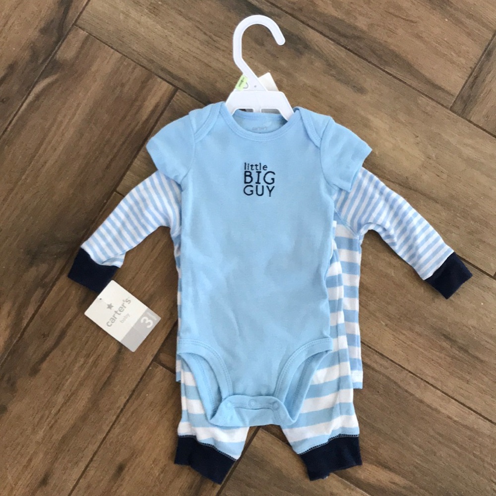 Carter’s 3 Piece Layette Set - Shirt, Pants